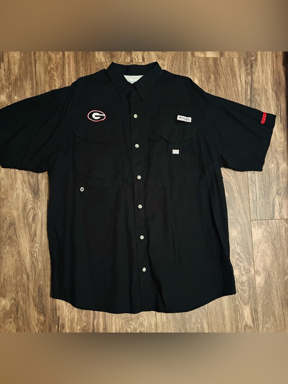 Columbia Georgia Bullldogs Short-Sleeve shirt